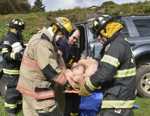 Volunteer fire departments host Fire Prevention Day